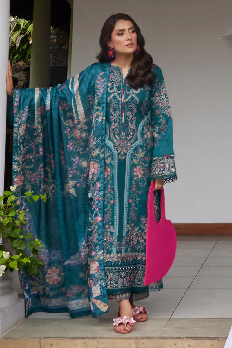 Saffira By Gulaal Unstitched 3 Piece Luxury Lawn Suit-Camila - Image 2