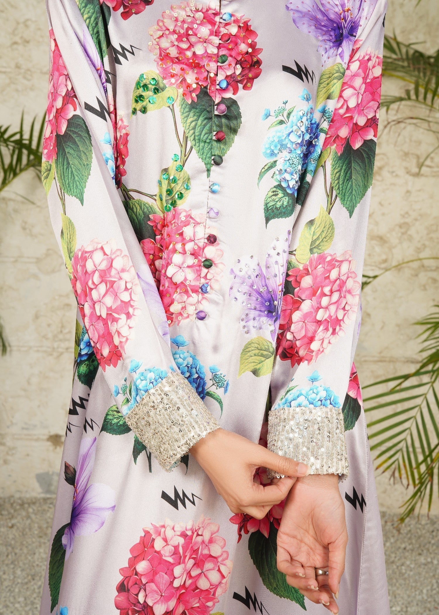 Stitch Vibes Celeste Floraison Dress - Image 3