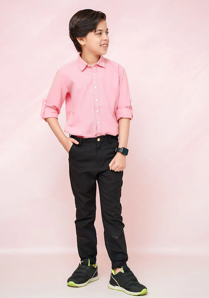 Ochre Clothing Chambray Cotton Shirt
