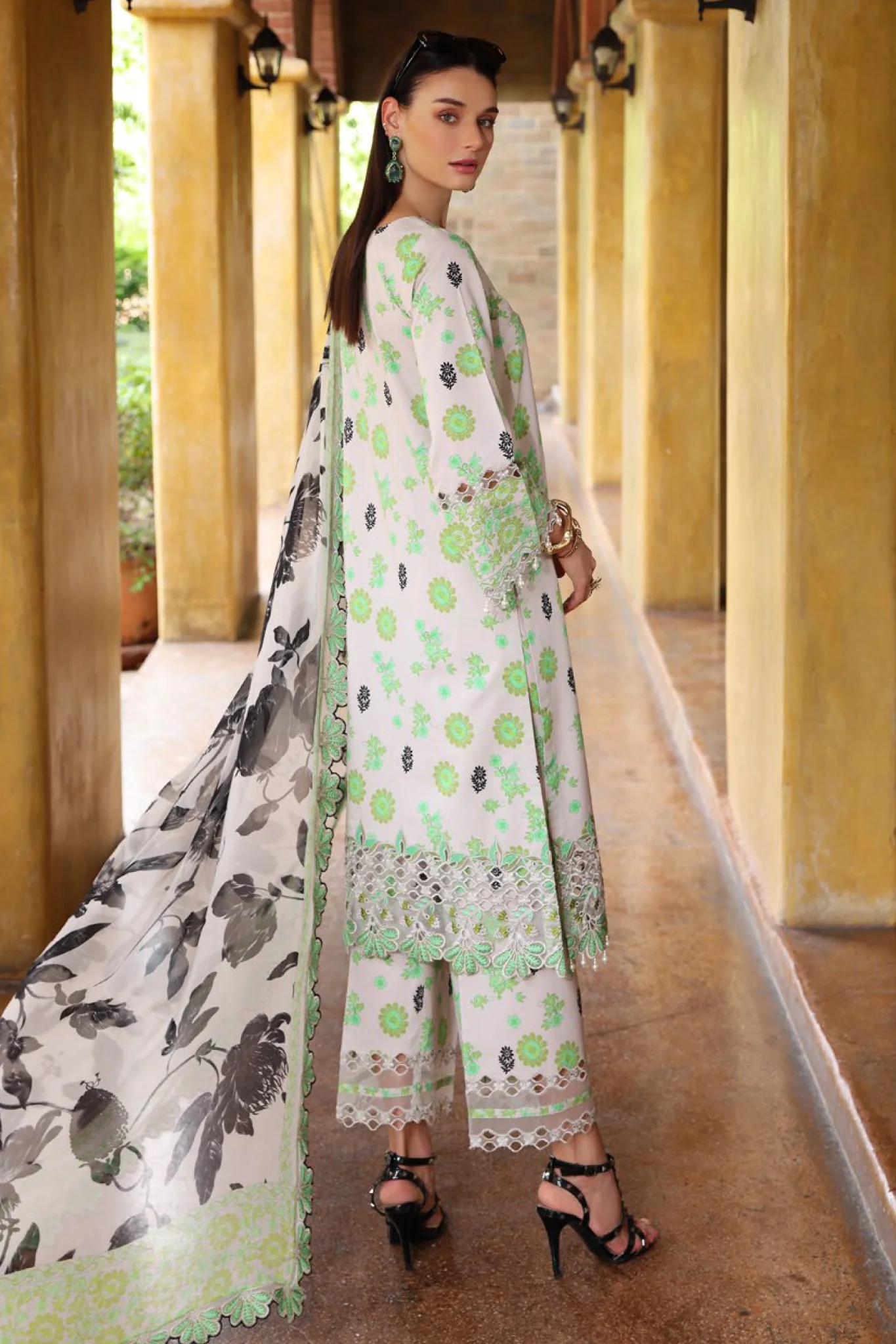 Rang-E-Bahar By Charizma Unstitched 3 Piece Emb Lawn Eid Edit Collection-CRB5-10 - Image 3