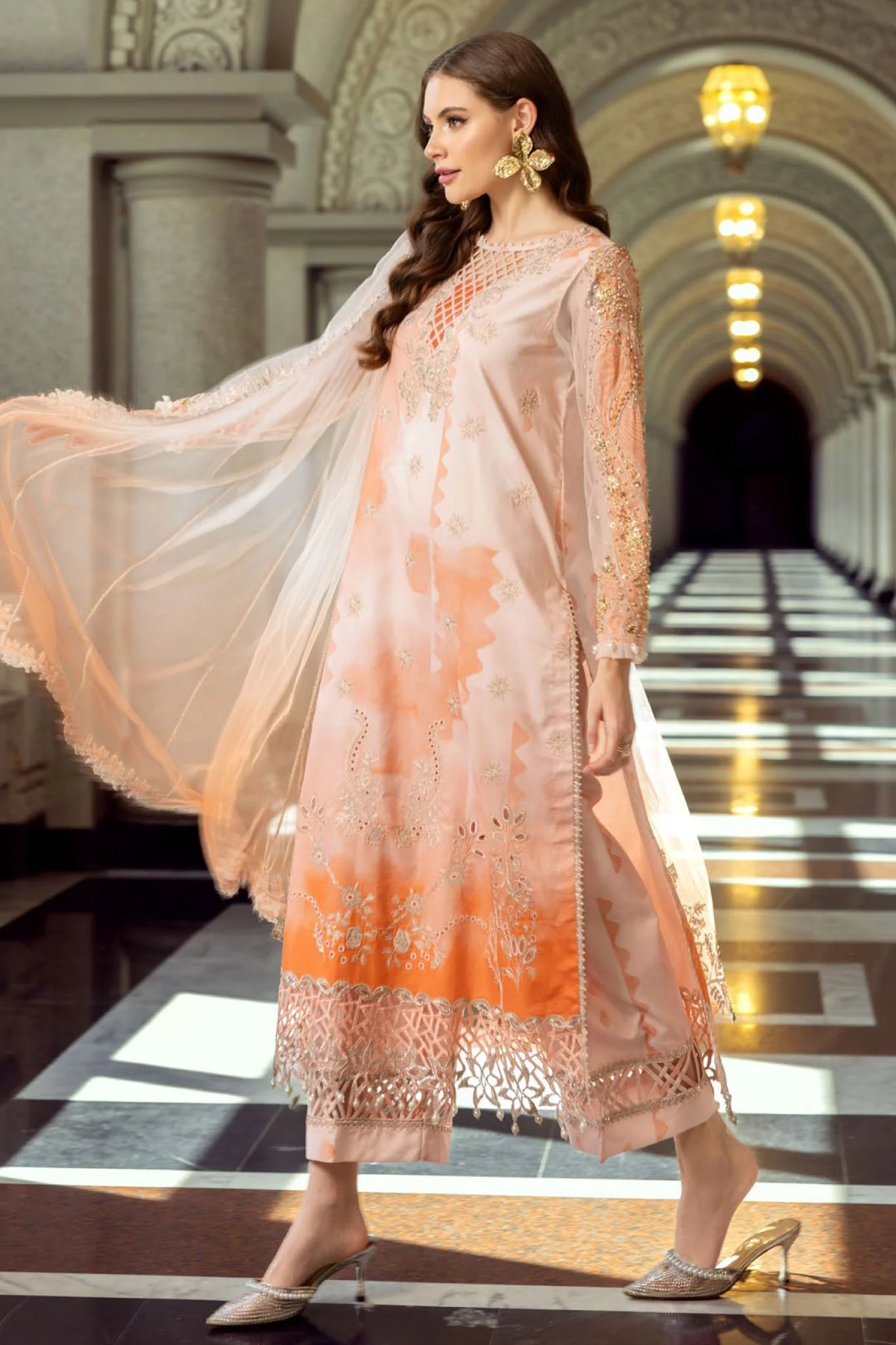 Charizma Unstitched 3 Piece Festive Summer Limited Edition Collection-ED5-08 - Image 3