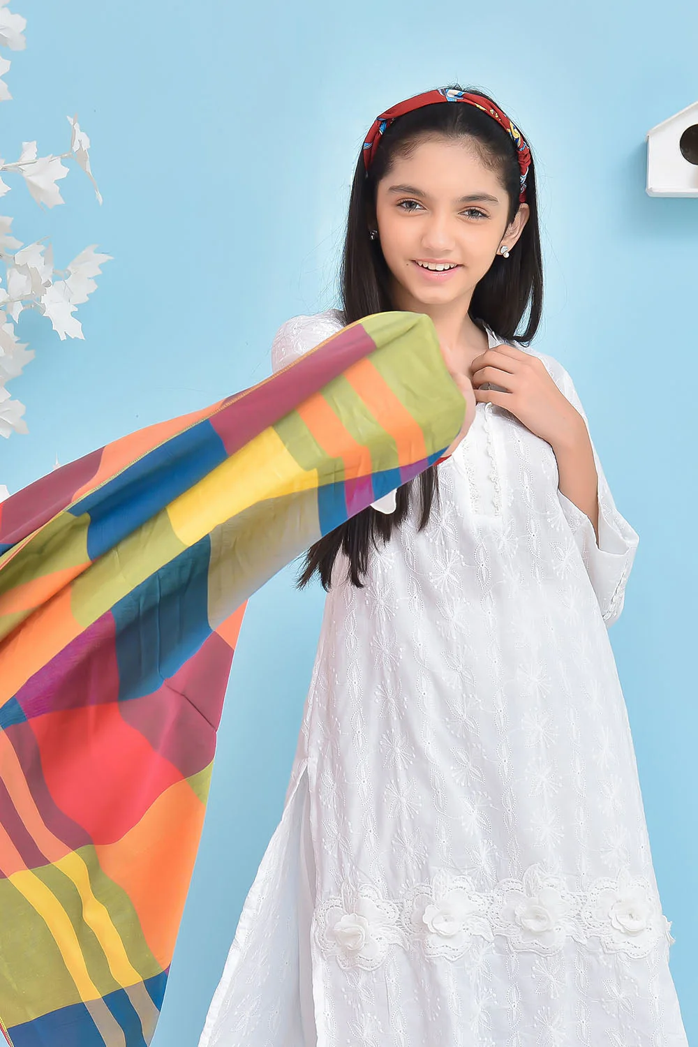 Ochre Clothing Chikan Kari 3 Pc Suit - Image 3