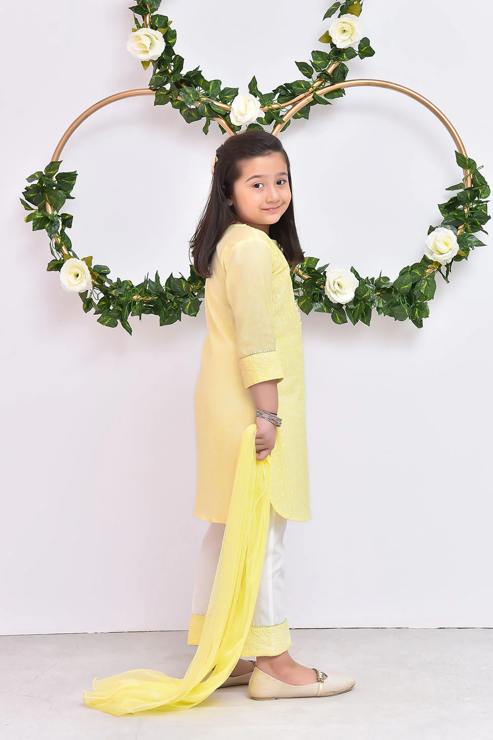 Ochre Clothing Chikan Kari 3 Pc Suit - Image 4