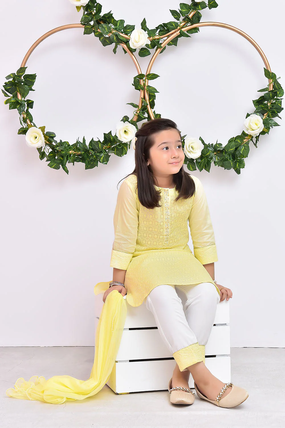Ochre Clothing Chikan Kari 3 Pc Suit - Image 5