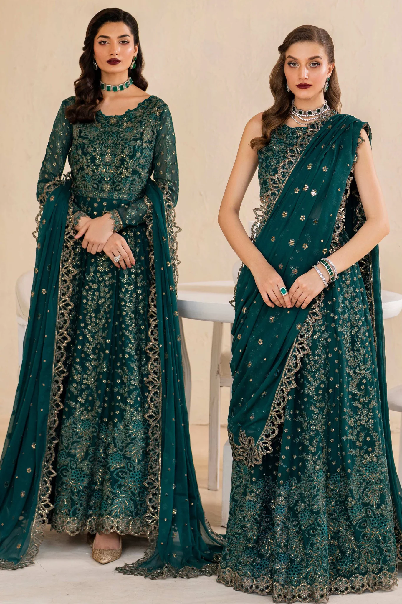 Chinon by Iznik Unstitched 3 Piece Luxury Chiffon Vol-02 Suit-CC-47 - Image 4