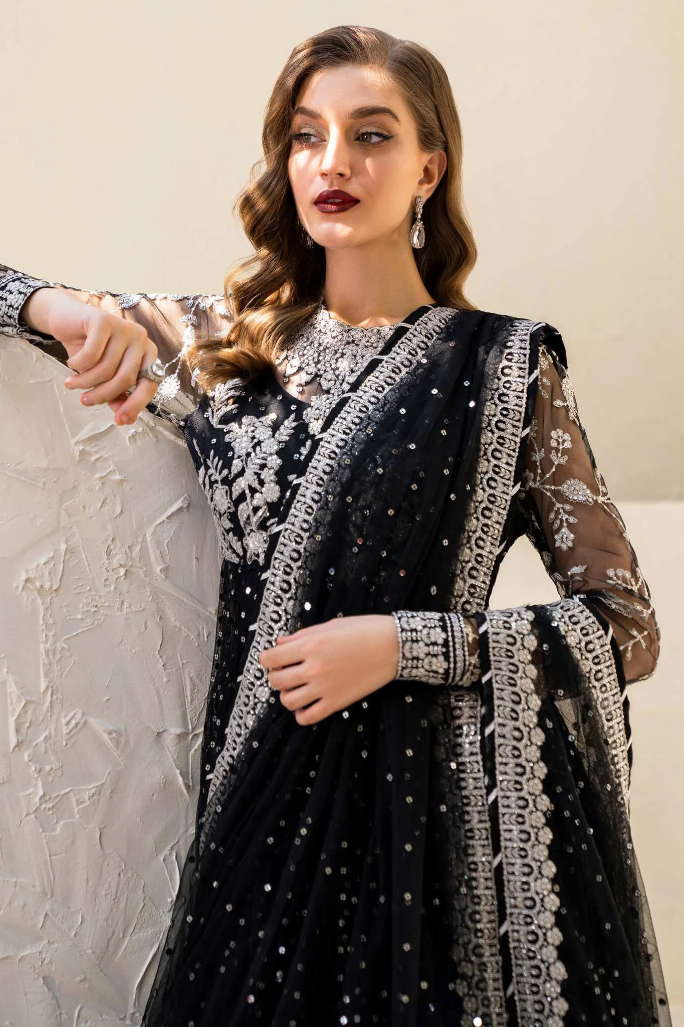 Chinon by Iznik Unstitched 3 Piece Luxury Chiffon Vol-02 Suit-CC-50 - Image 2