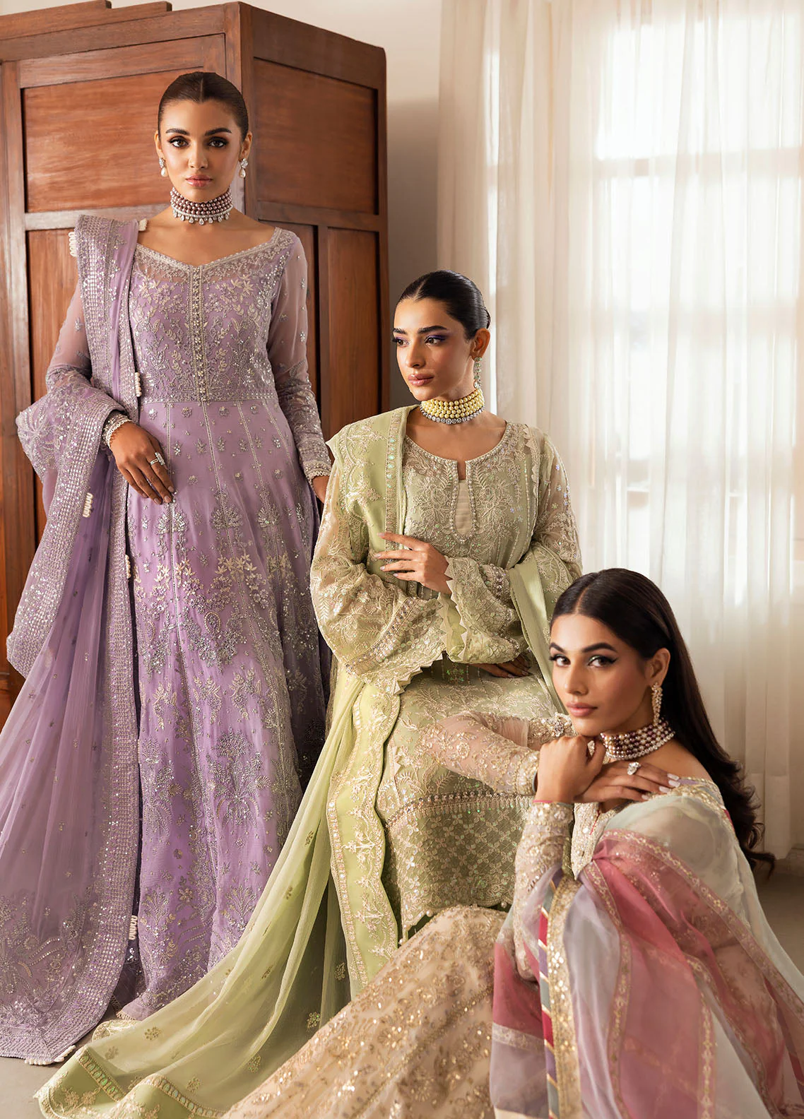 Reverie By Gulaal Unstitched 3 Piece Formals Suit-Chiragh - Image 9