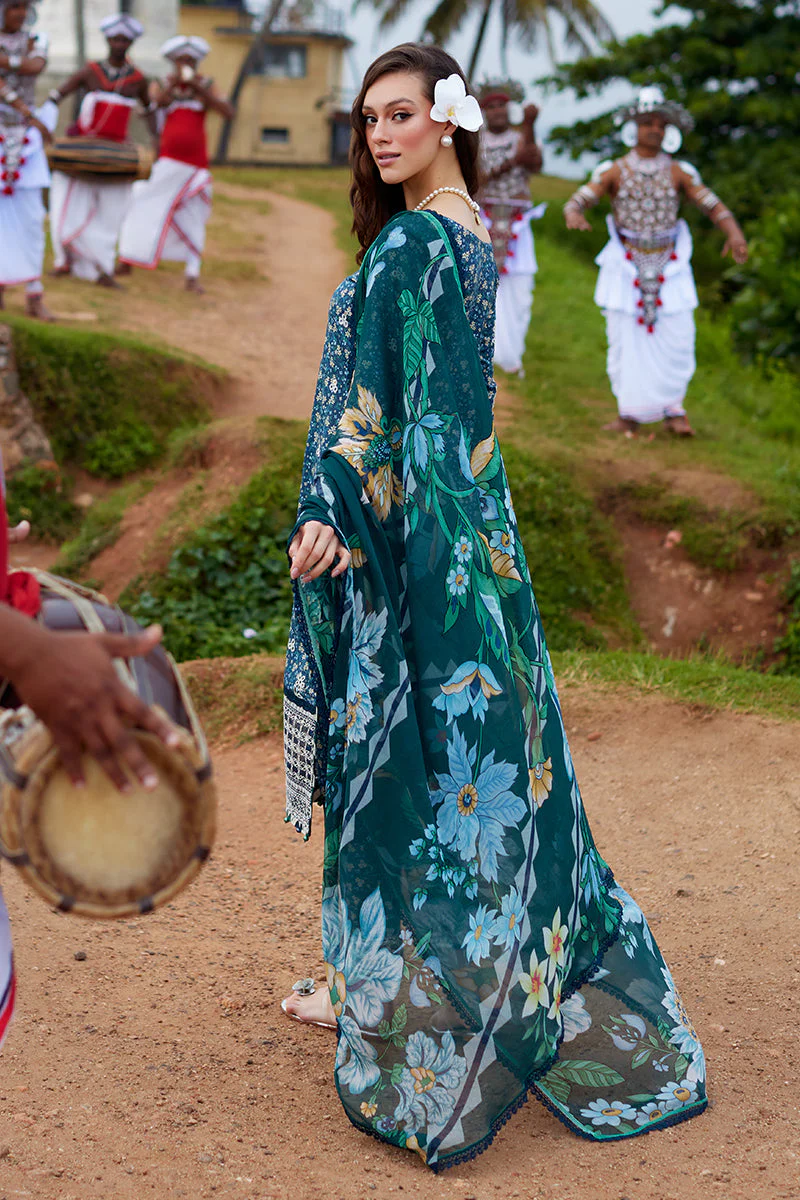 Saffira By Gulaal Unstitched 3 Piece Luxury Lawn Suit-Chloe - Image 6