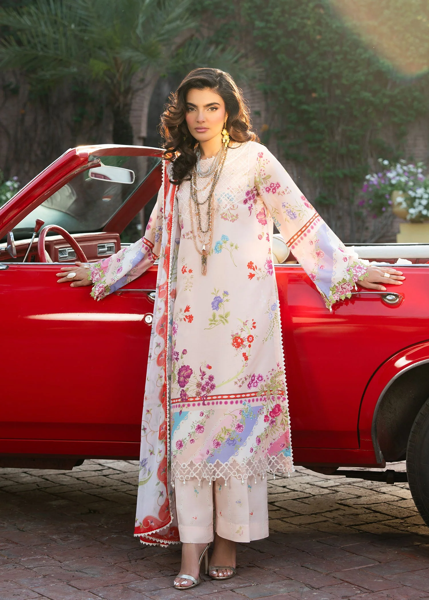 Cocktail By Sardinia Unstitched 3 Piece Summer Collection-CITRUS FIZZ - Image 6
