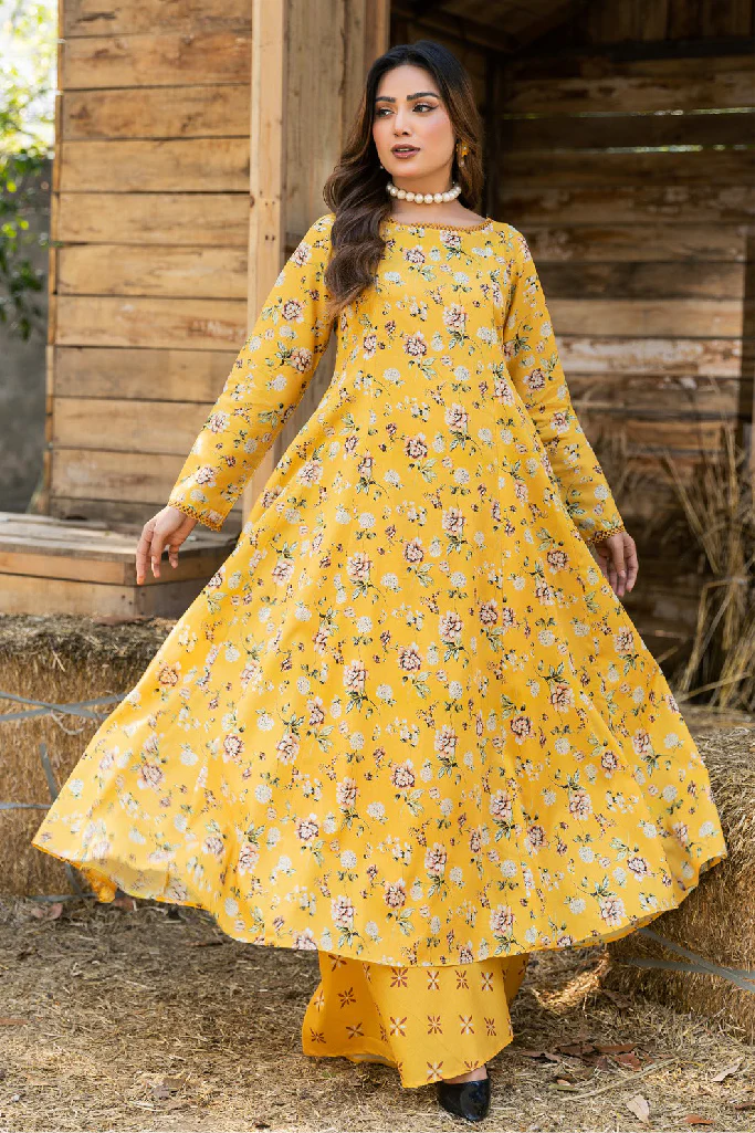 Motifz Classics Unstitched 2 Piece Digital Printed Lawn Suit-Classics-D-04