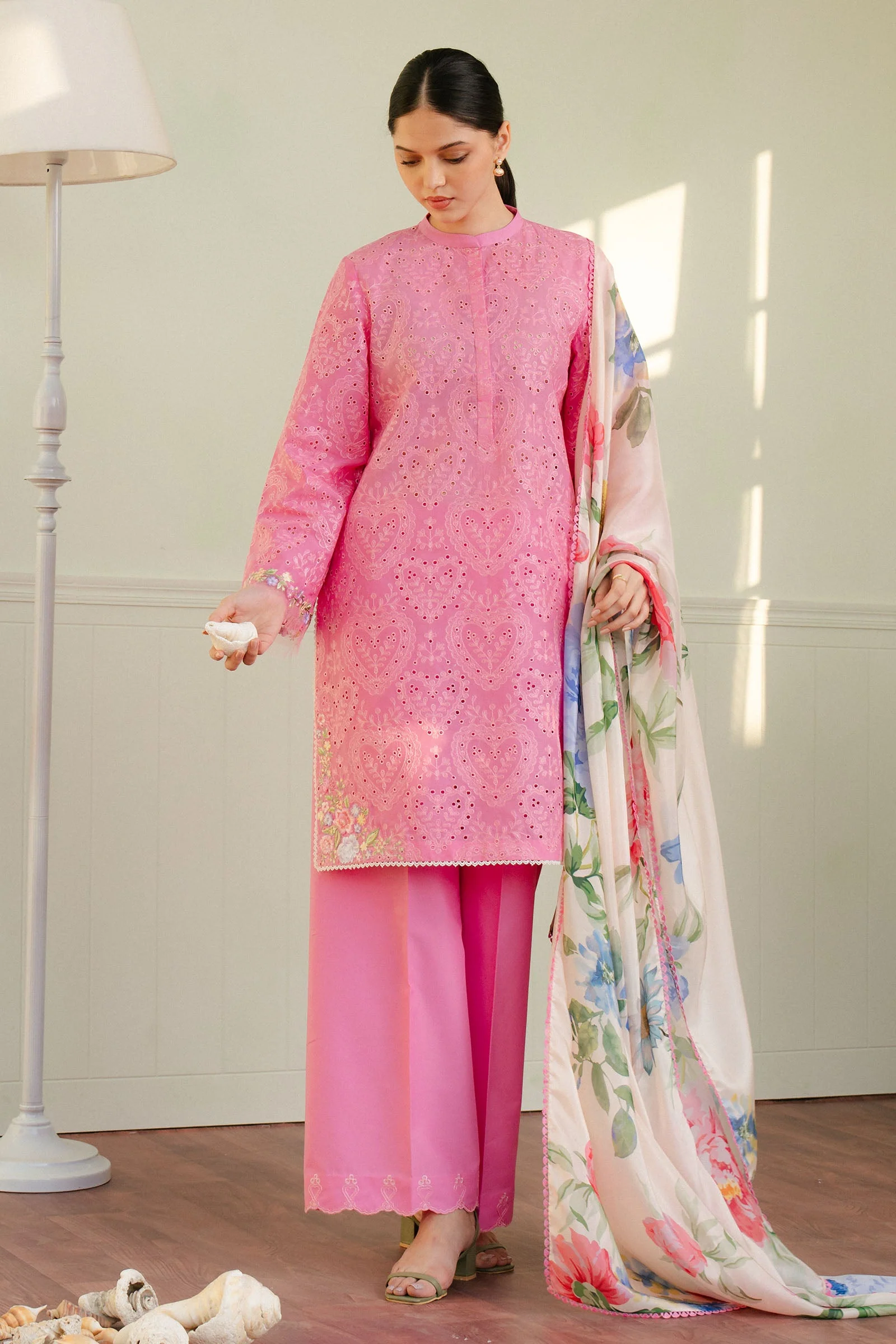 Coco By Zara Shah Jahan Unstitched 3 Piece Summer Lawn Suit-03-A-Tina