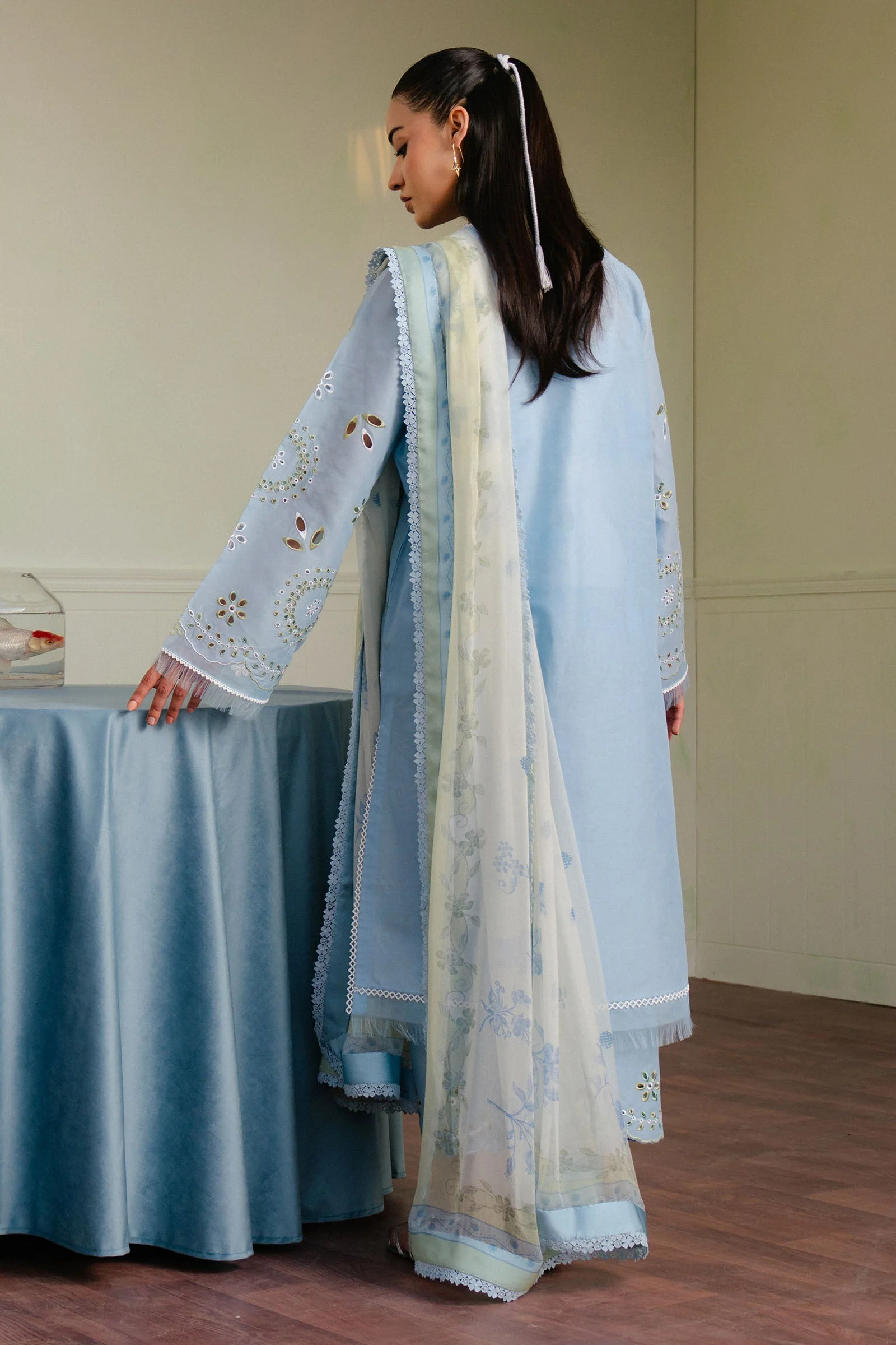 Coco By Zara Shah Jahan Unstitched 3 Piece Summer Lawn Suit-05-A-Silas - Image 3