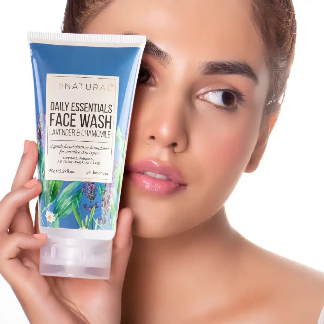 Conatural-Daily Essentials Face Wash - Lavender & Chamomile - Image 2