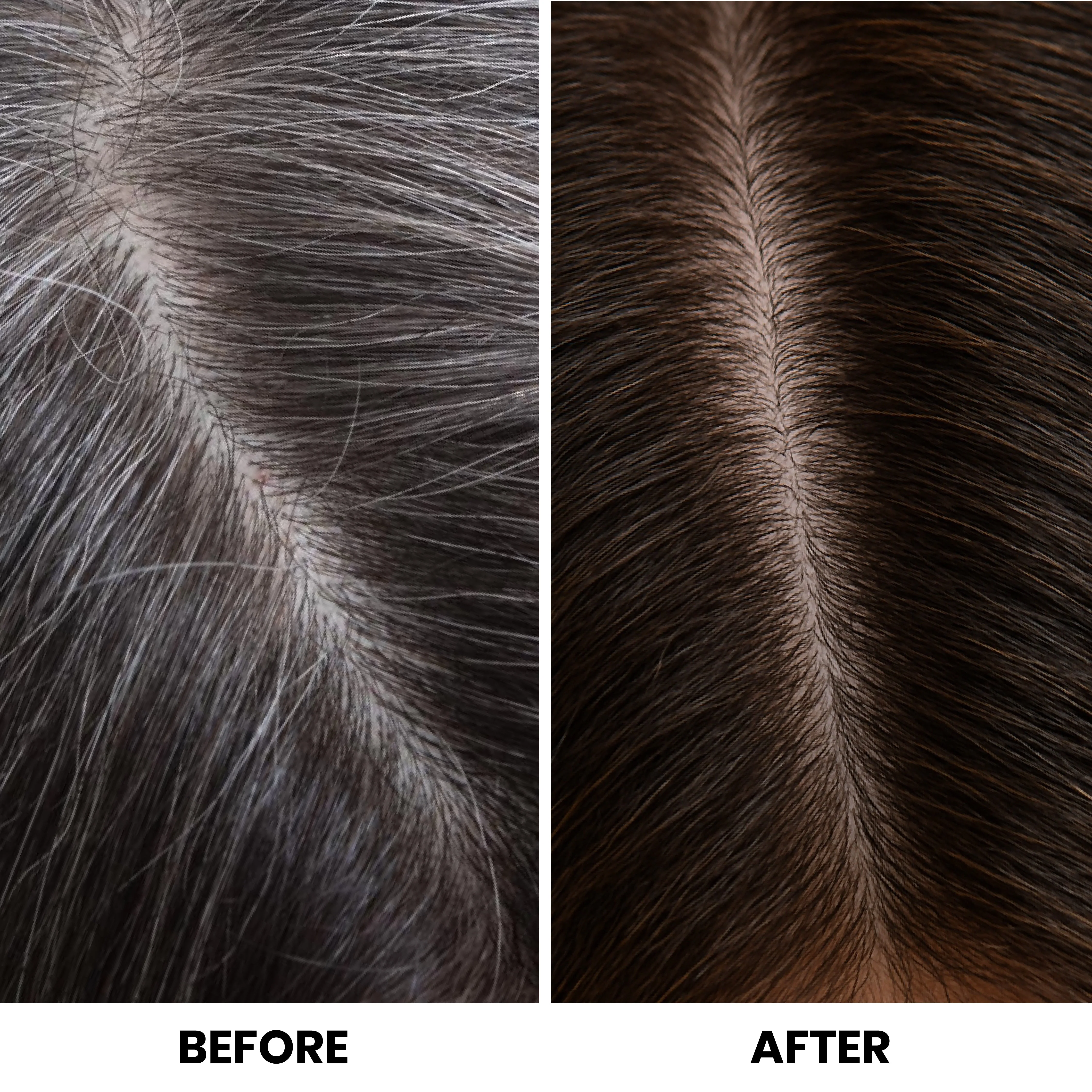 Conatural-Hair Coloring Shampoo Dark Brown - Image 2