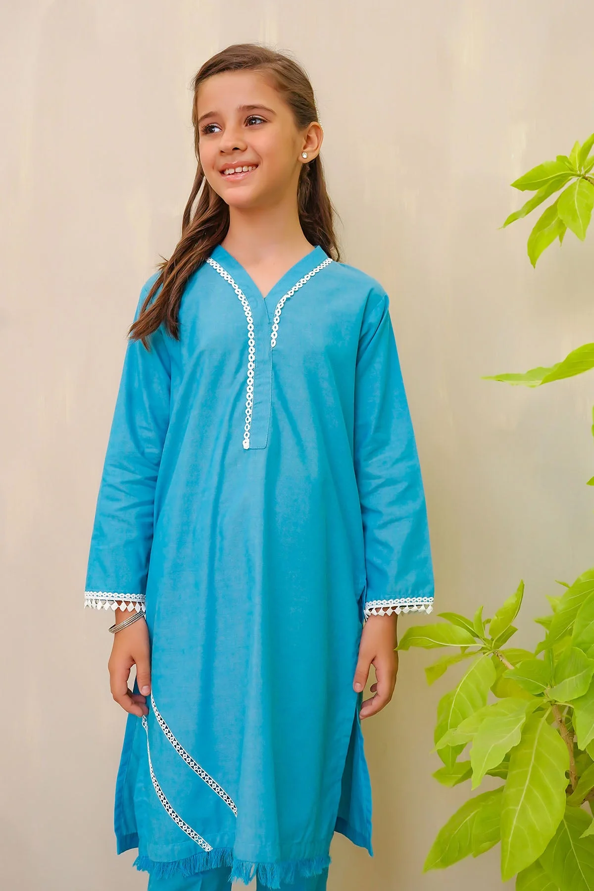 Ochre Clothing Cotton Plain Co-ords - Image 3