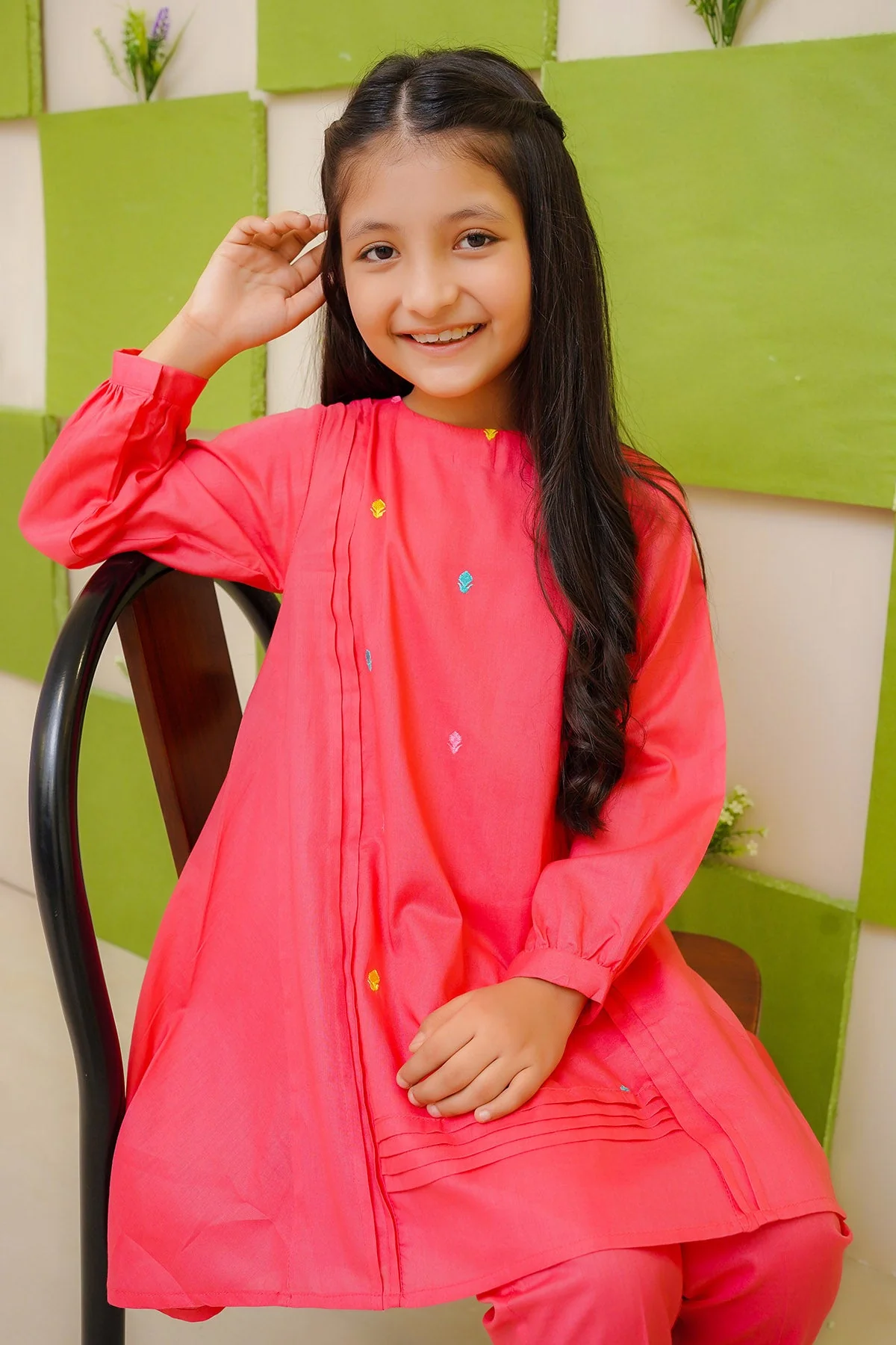 Ochre Clothing Cotton Embroidered Co-ords - Image 2