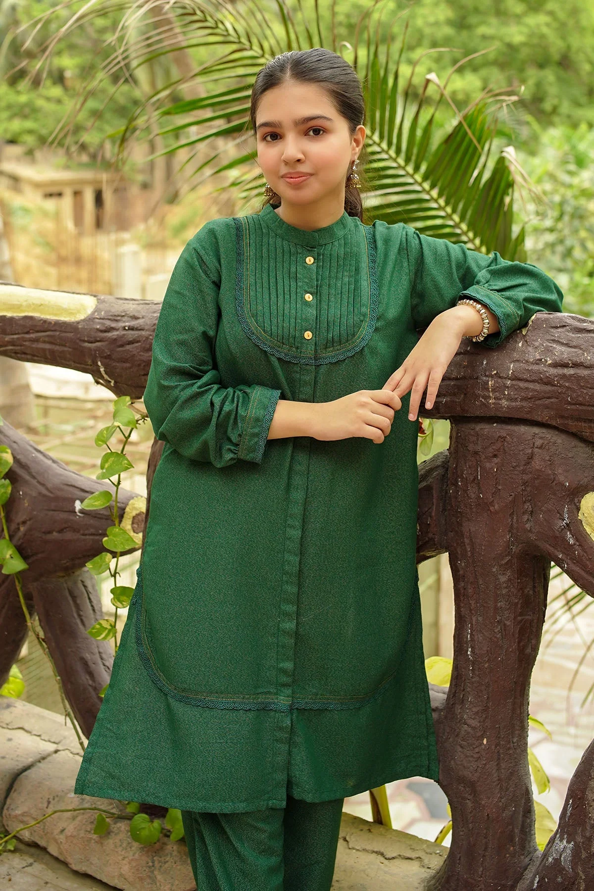 Ochre Clothing Cotton Karandi 2 Pc Suit Suit - Image 2