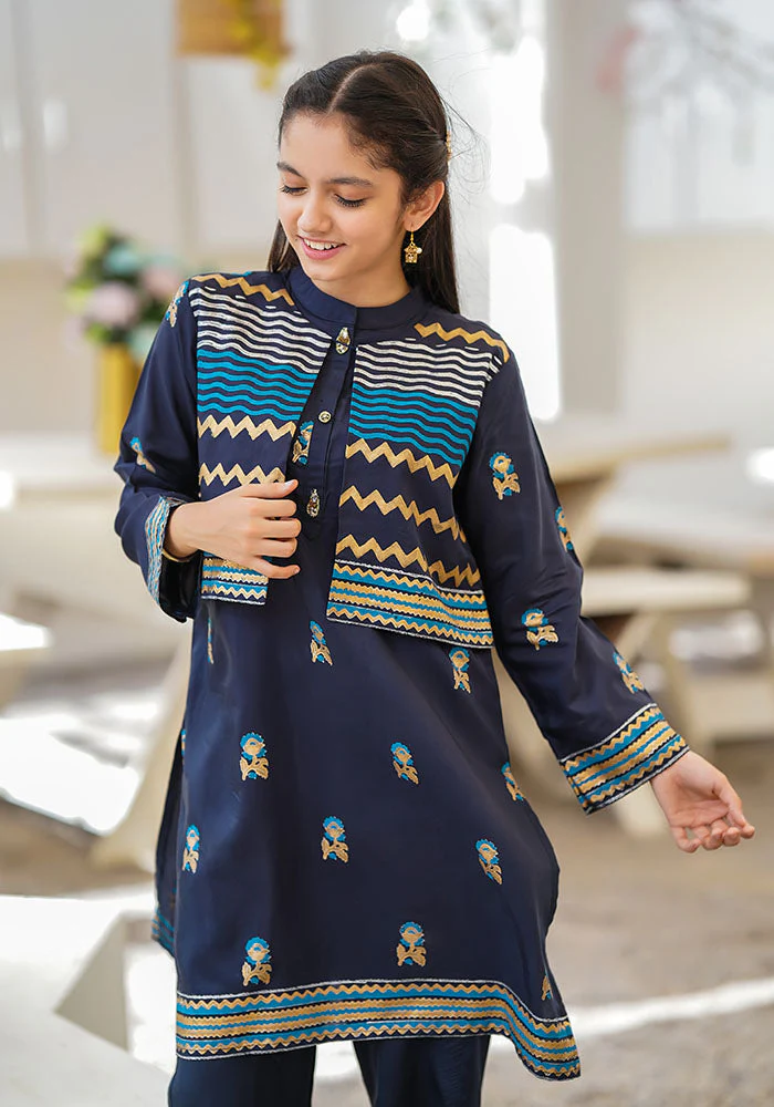 Ochre Clothing Cotton Printed 2 Pc Suit - Image 3