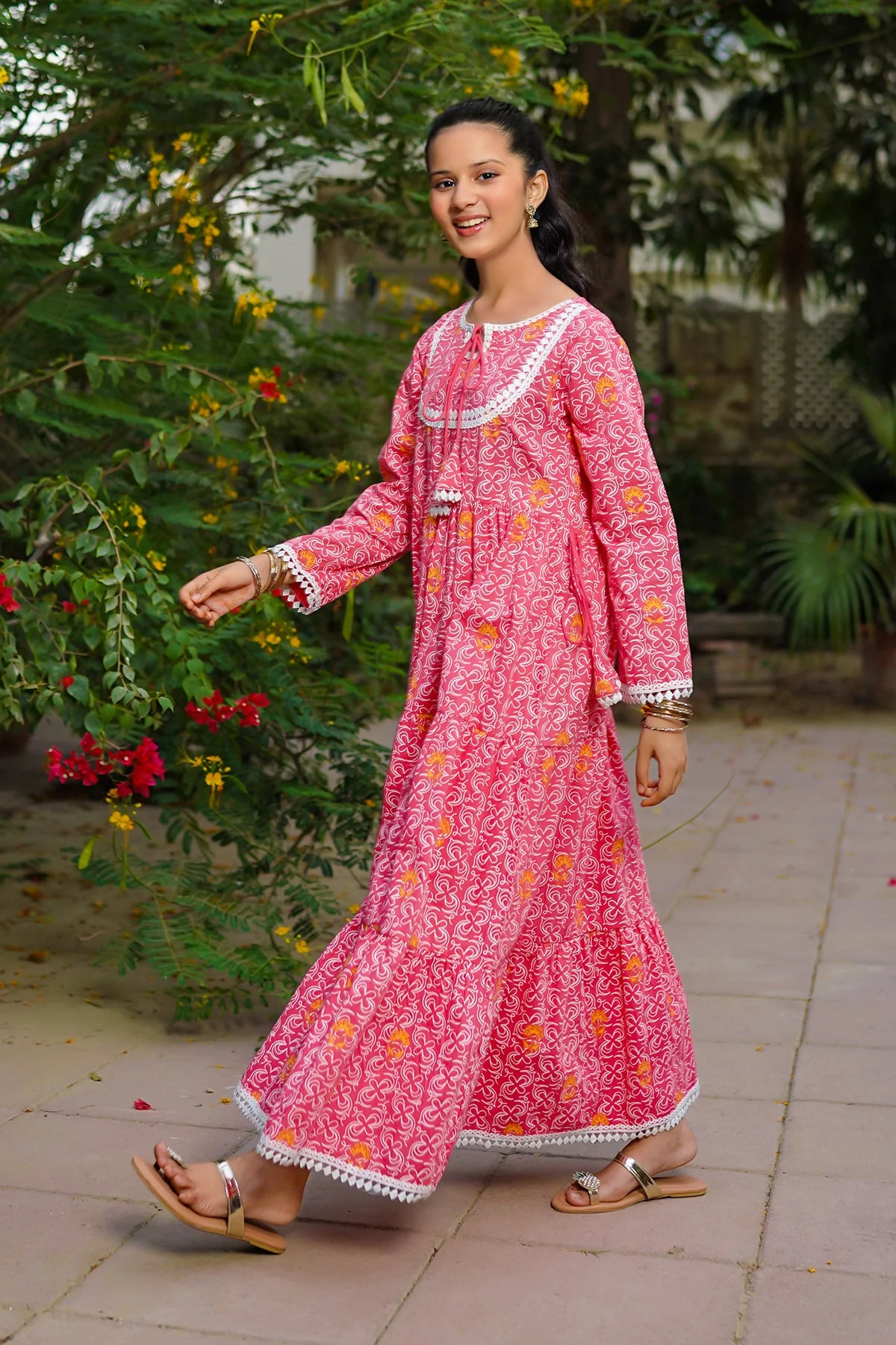 Ochre Clothing Cotton Printed 2 Pc Suits - Image 4