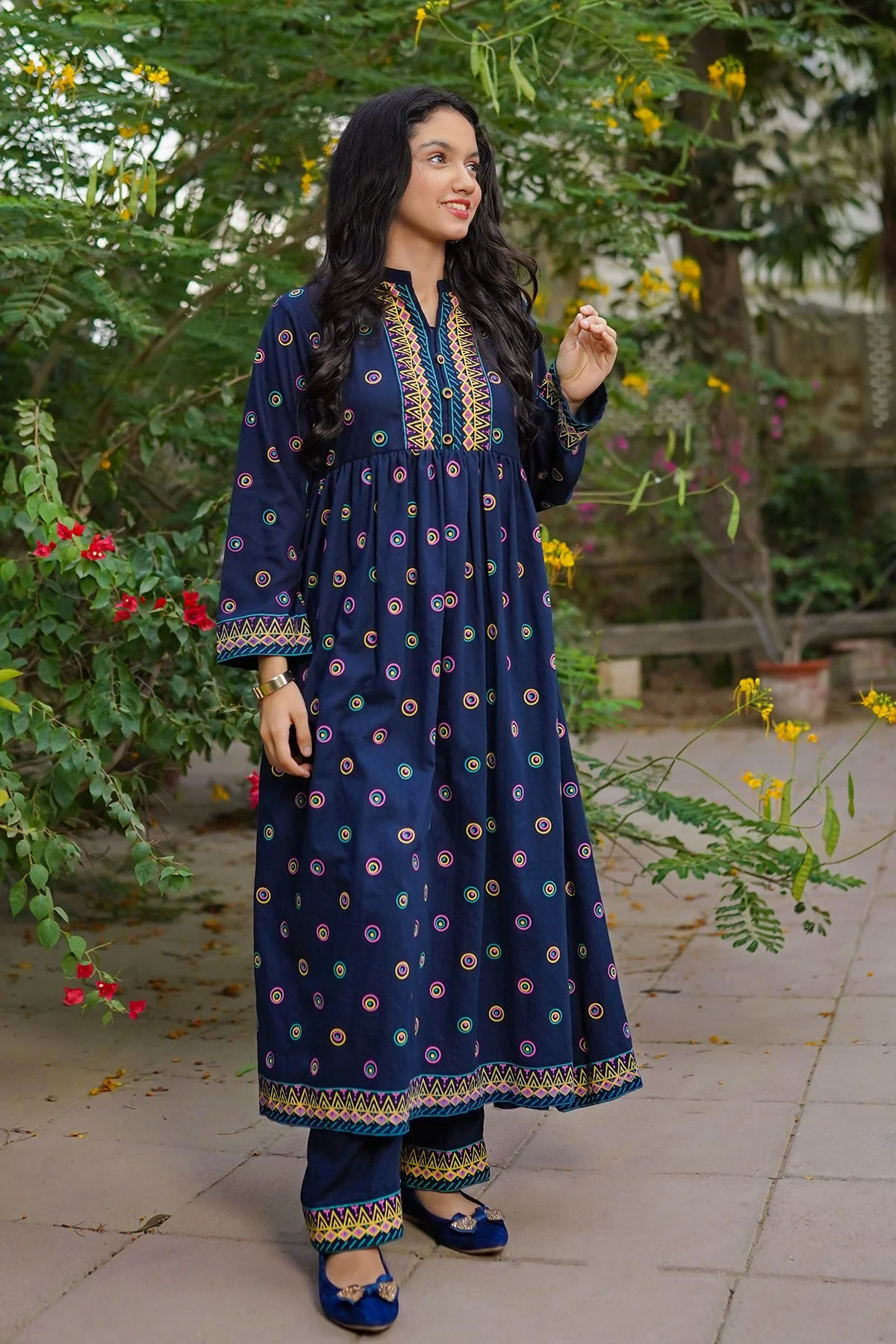 Ochre Clothing Cotton Printed 2 Pc Suits - Image 3