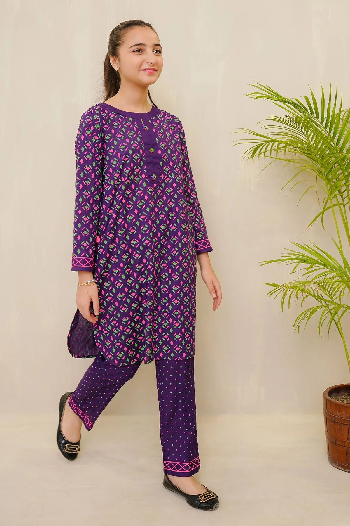 Ochre Clothing Cotton Printed Co-ords - Image 2