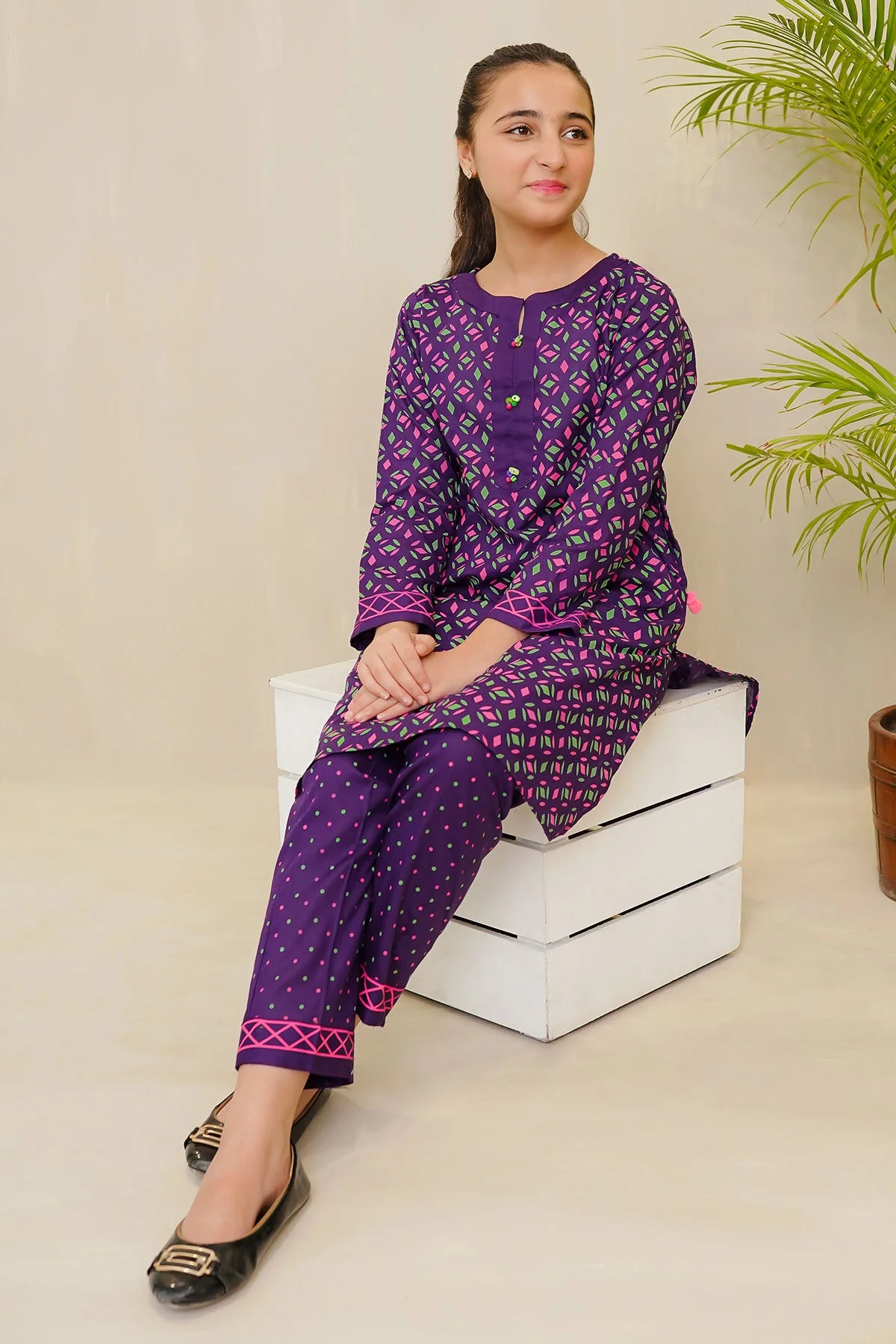 Ochre Clothing Cotton Printed Co-ords - Image 3