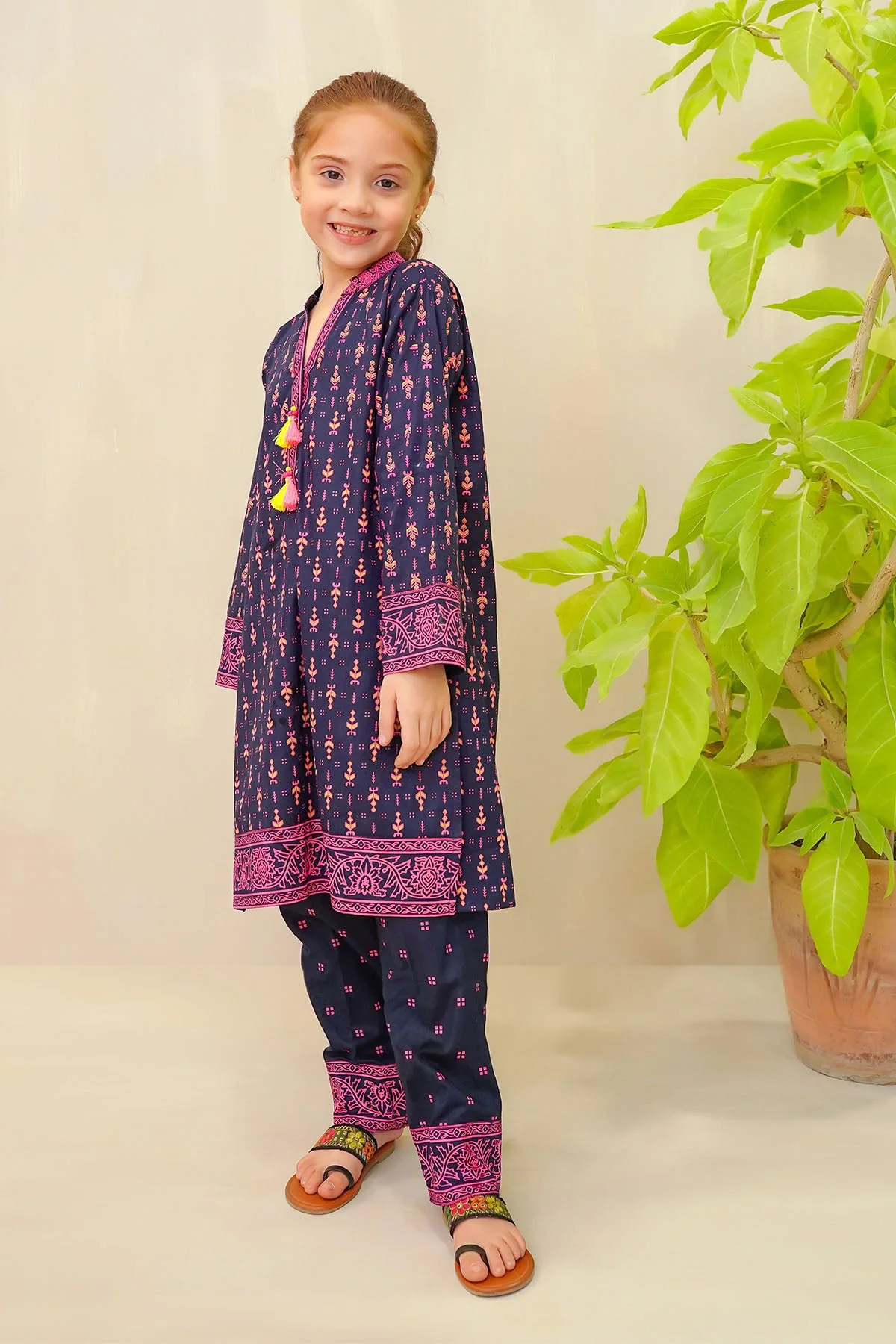 Ochre Clothing Cotton Printed Co-ords - Image 2
