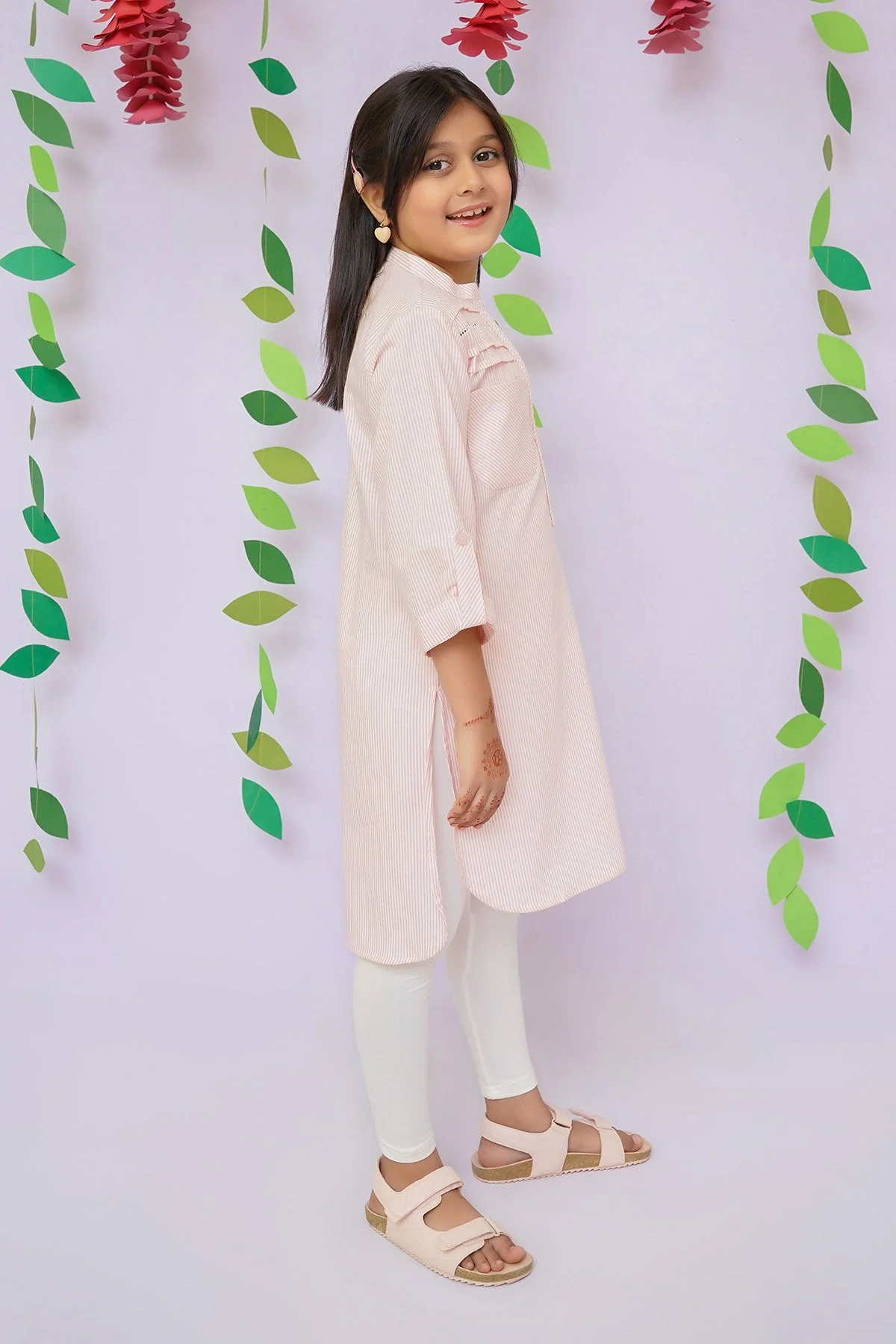 Ochre Clothing Cotton Printed Kurta - Image 2