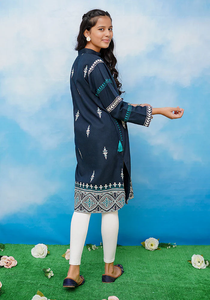 Ochre Clothing Cotton Printed Kurta - Image 4