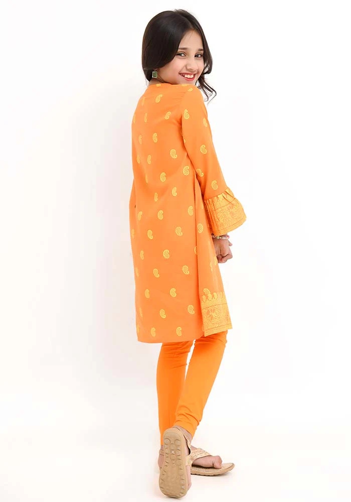 Ochre Clothing Cotton Printed Kurta - Image 3