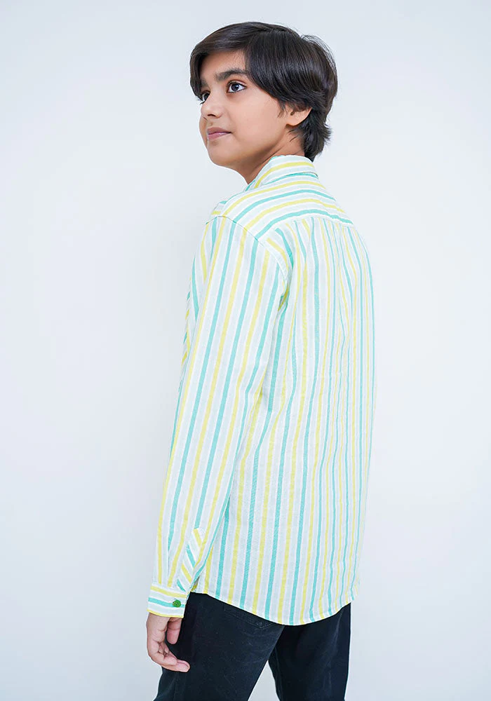 Ochre Clothing Cotton Shirt - Image 2