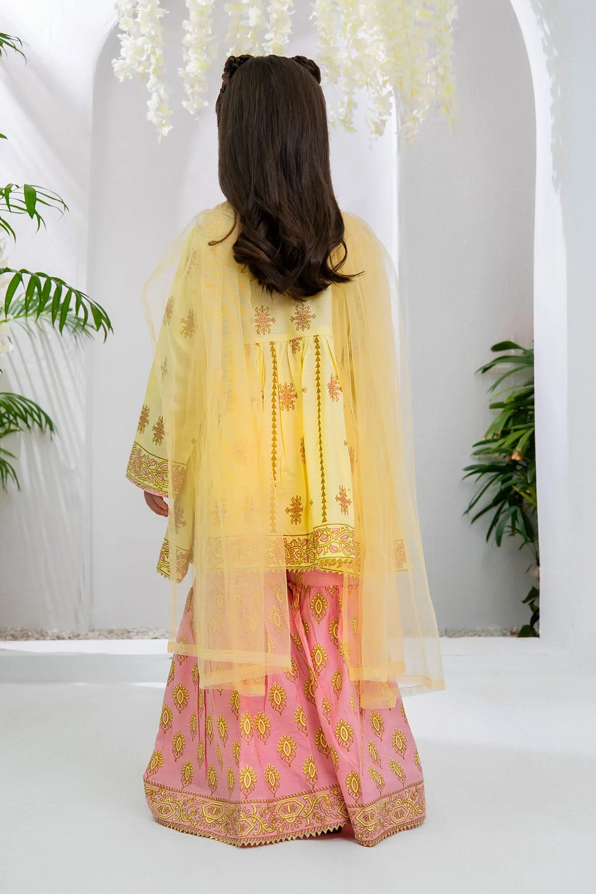 Ochre Clothing Cotton Silk Printed 3 Pc Suit-INRJ-17 - Image 4