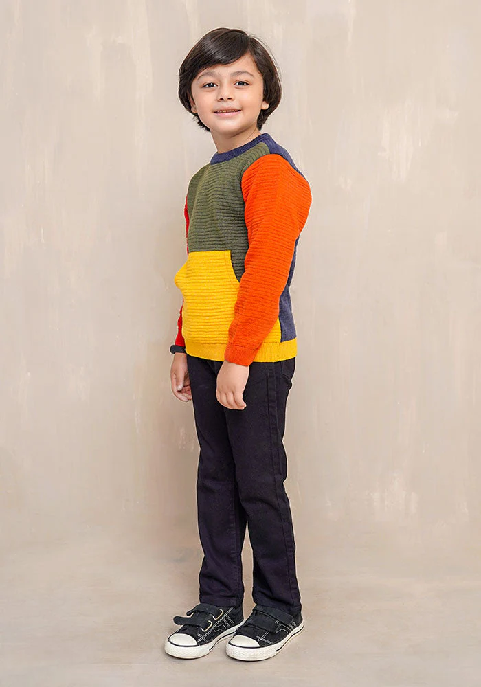 Ochre Clothing Cotton Viscose Sweater - Image 3