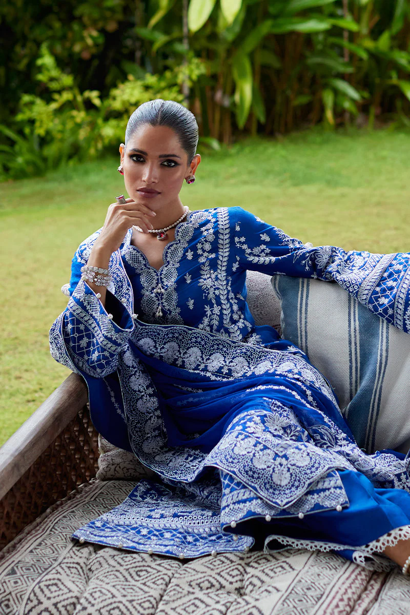 Gulaal Unstitched 3 Piece Luxury Lawn Suit-Cynara - Image 6