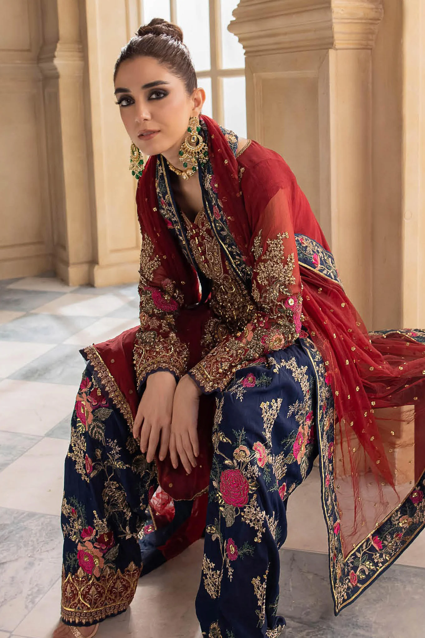 Dastan e Jashan By Charizma Unstitched 3 Piece Premium Chiffon Vol-01 Limited Edition Suit-DJW4-02 - Image 4