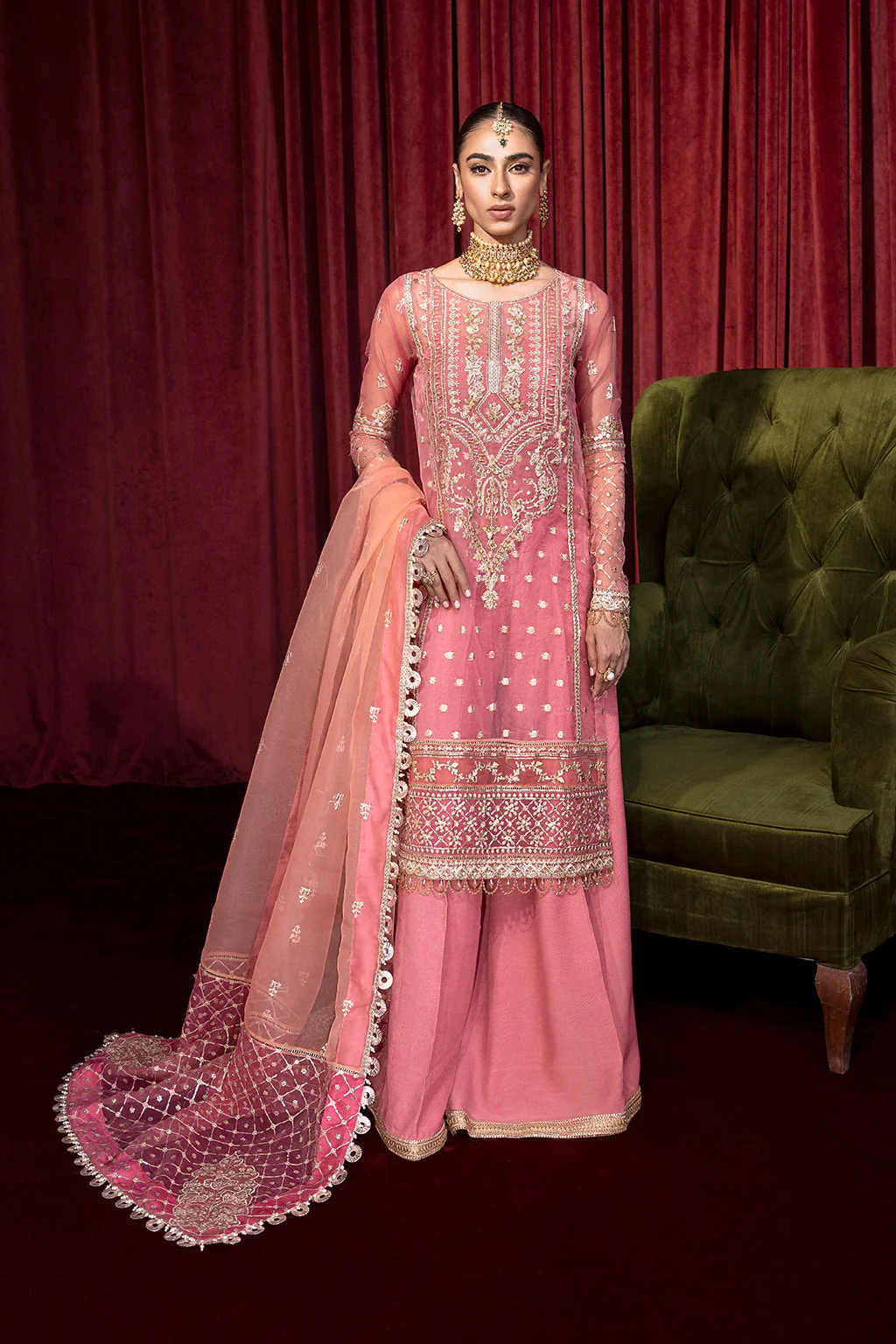 Zarposh Unstitched 3 Piece Formals Collection-DASTAN