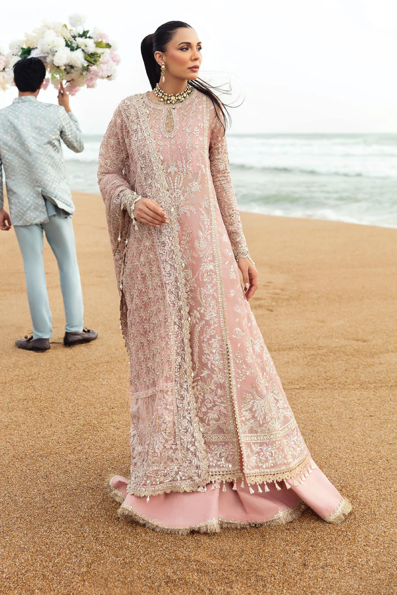 Dastangoi By Afrozeh Unstitched 3 Piece Luxury Formals Suit-AWE-03-Shazma