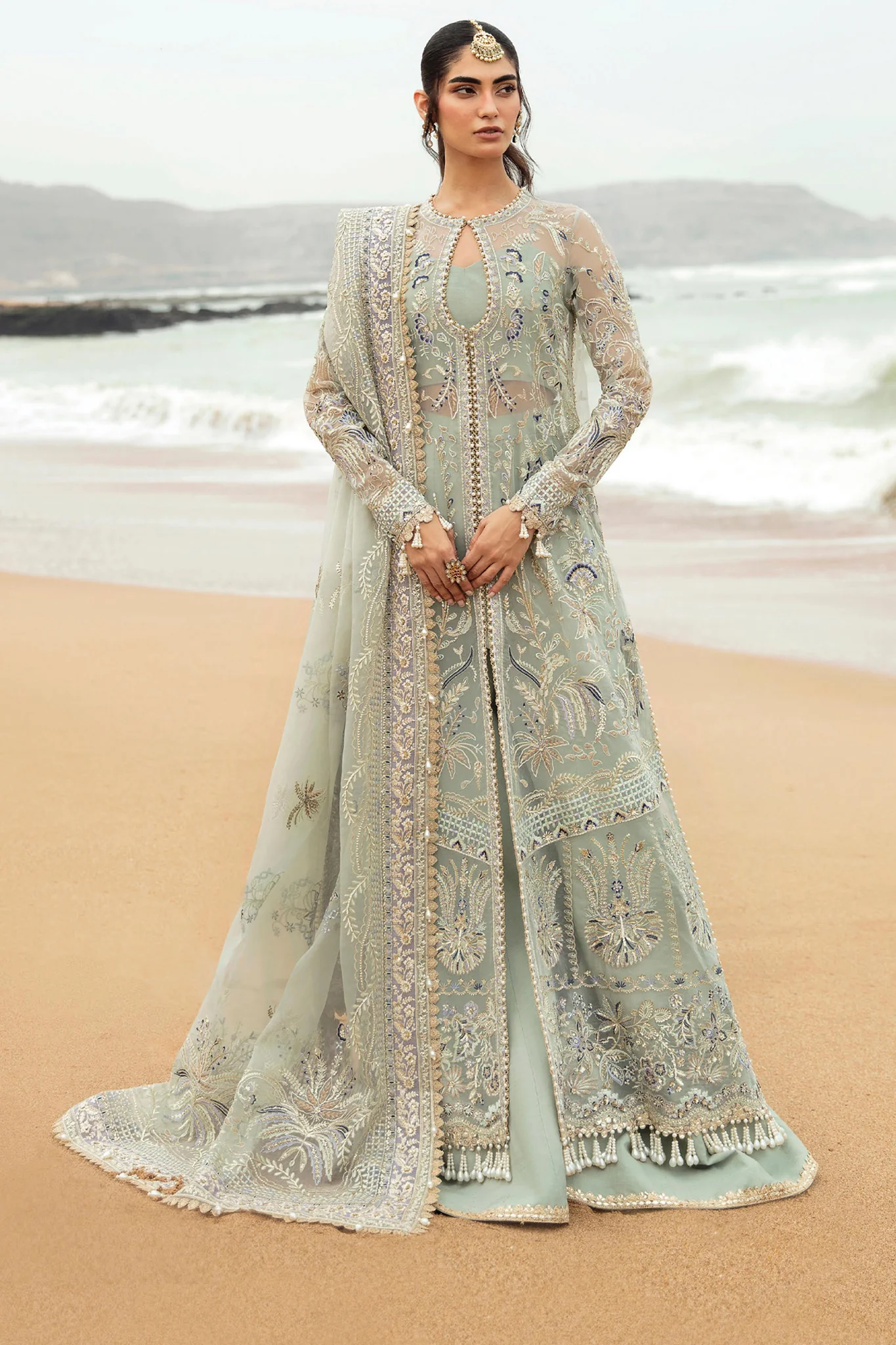 Dastangoi By Afrozeh Unstitched 3 Piece Luxury Formals Suit-AWE-08-Shanzay
