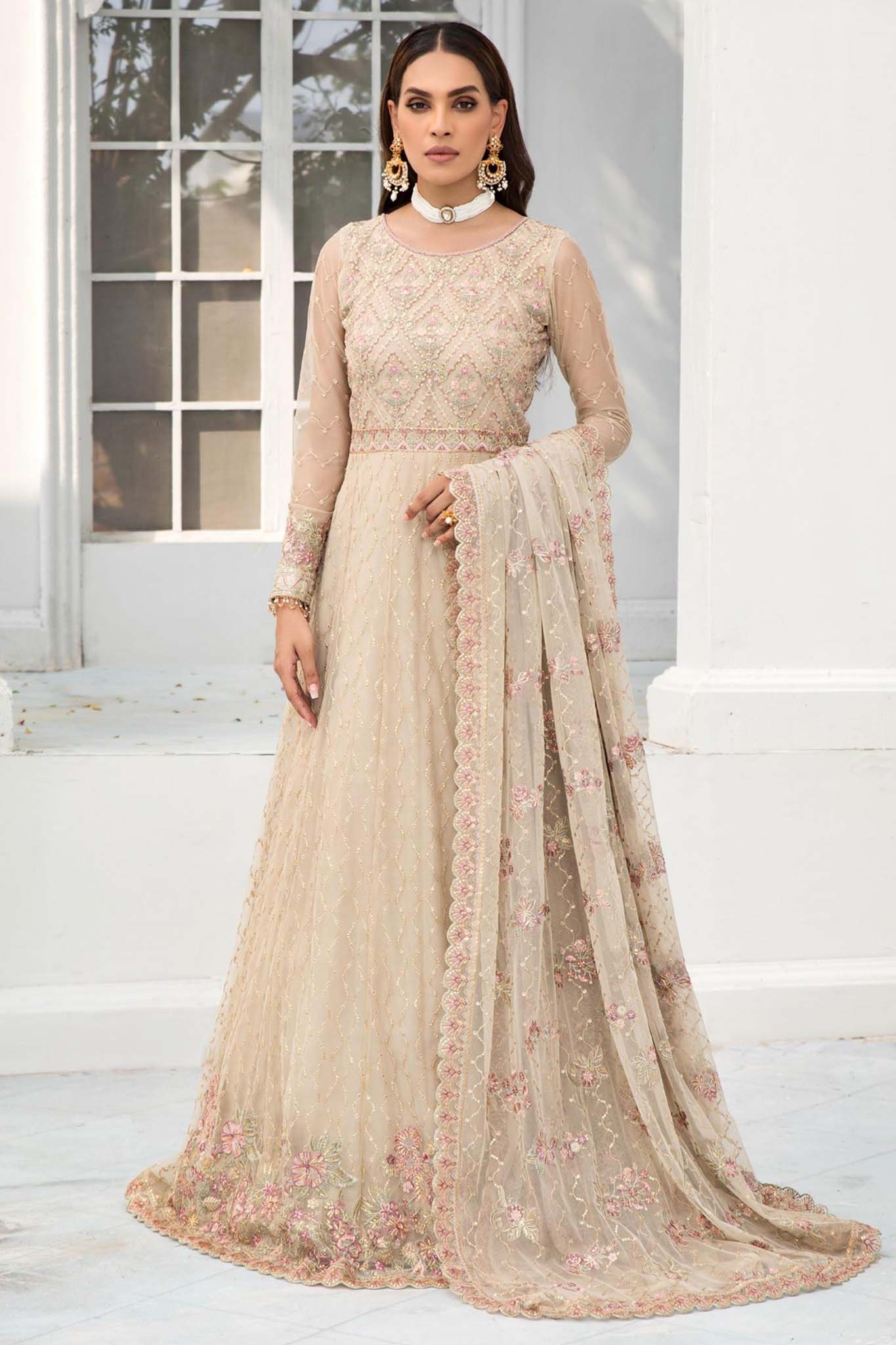 De Luxury by Zarif Unstitched 3 Piece Formal Suit-ZDL-08