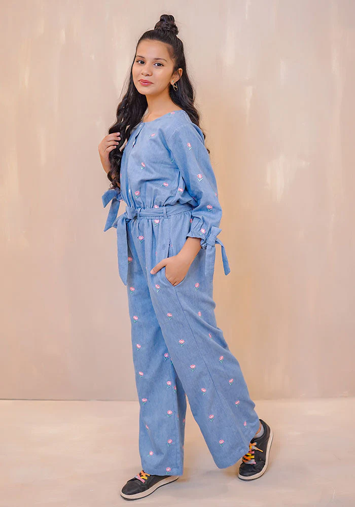 Ochre Clothing Denim Jumpsuit - Image 2