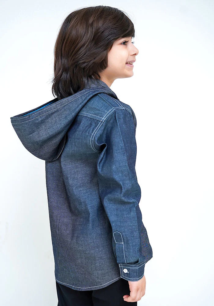 Ochre Clothing Denim Shirt - Image 8
