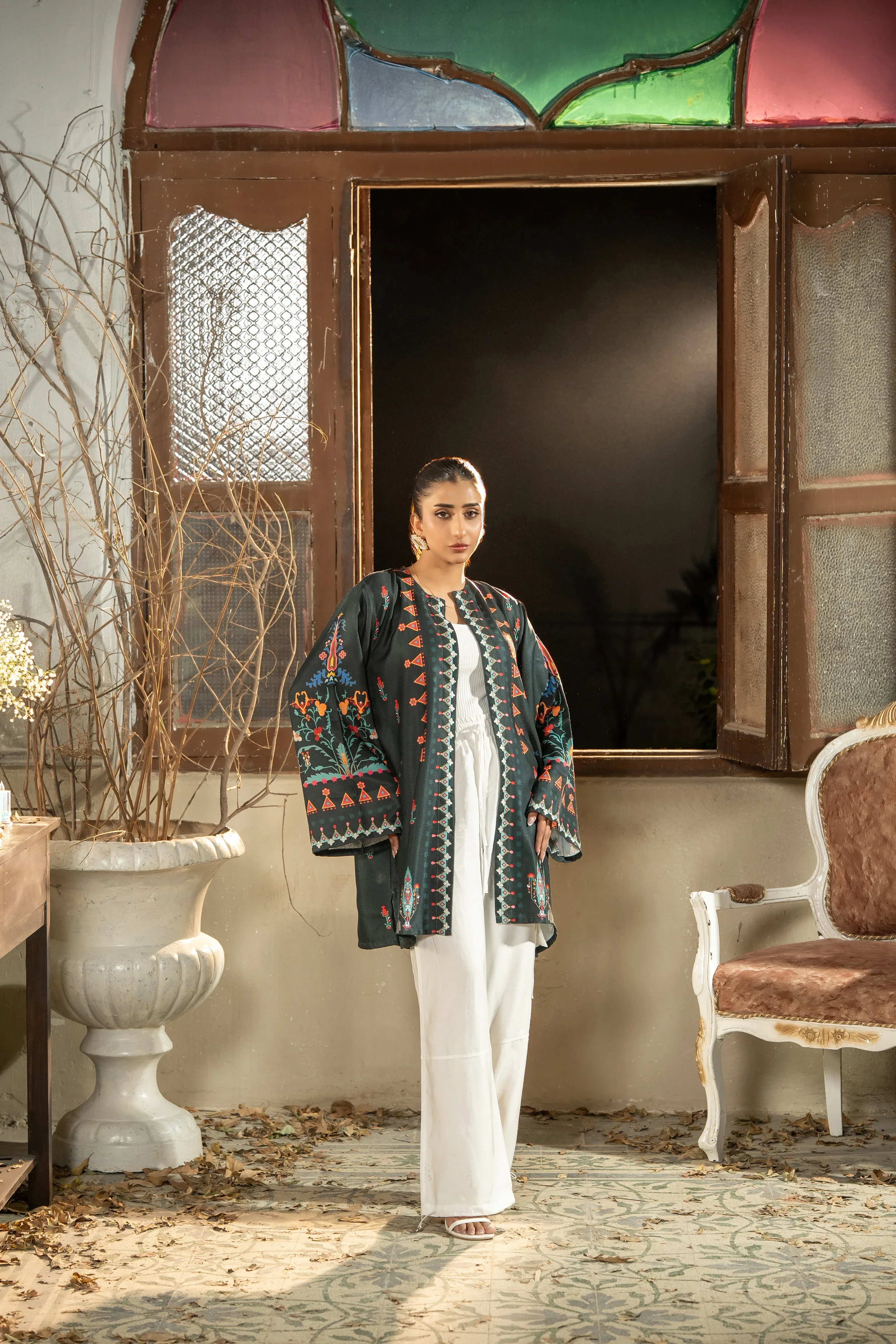 Dhaga Stitched Summer Women Suit-VELIN - Image 2
