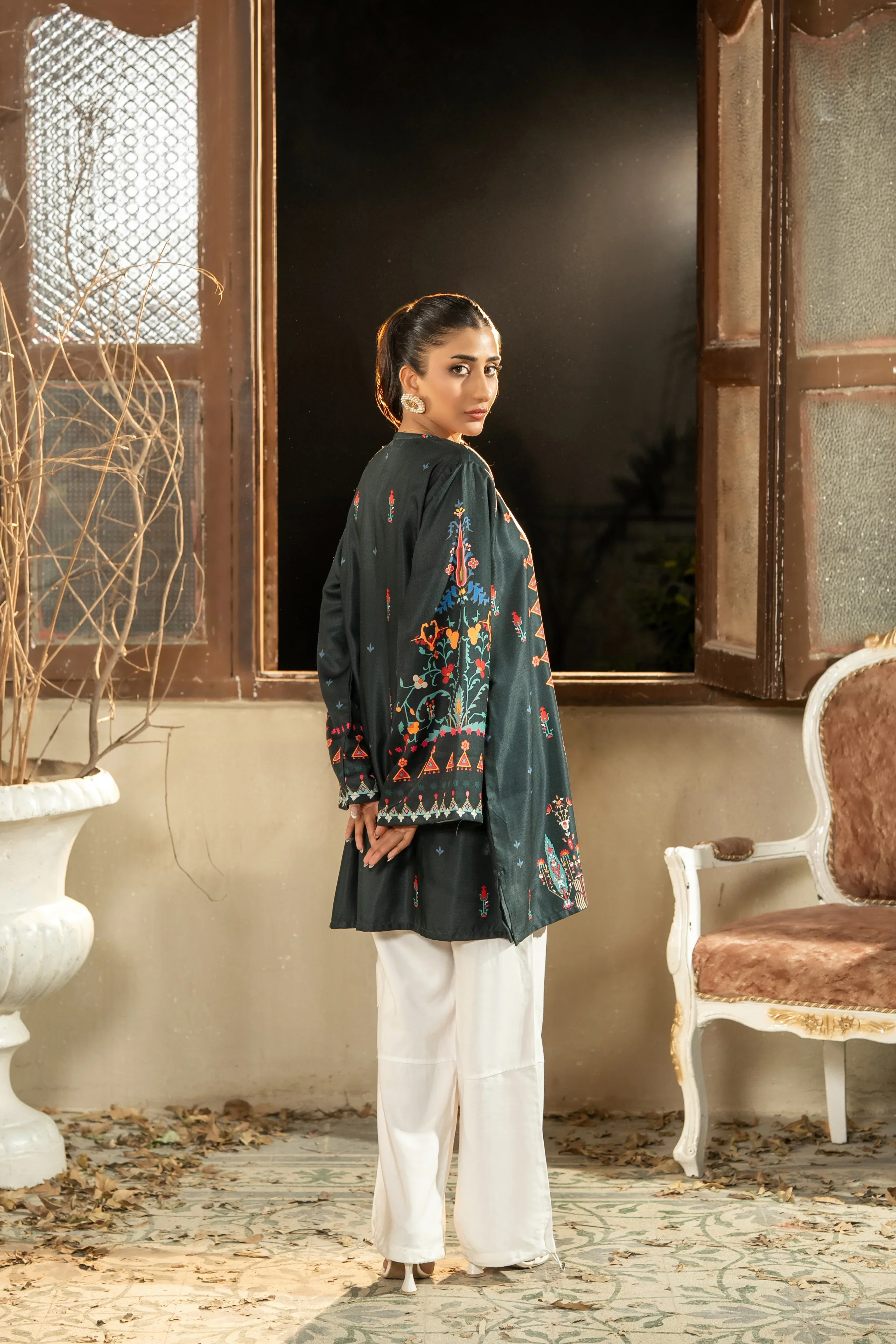 Dhaga Stitched Summer Women Suit-VELIN - Image 3