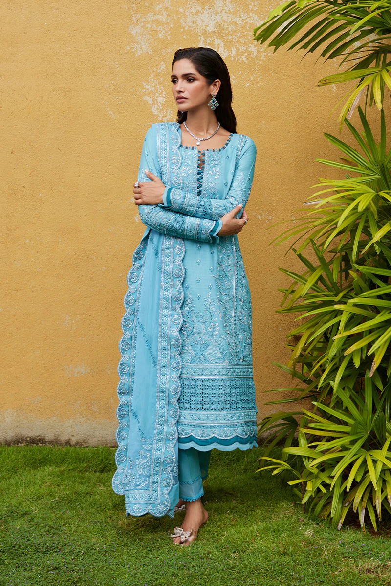 Gulaal Unstitched 3 Piece Luxury Lawn Suit-Dhalia