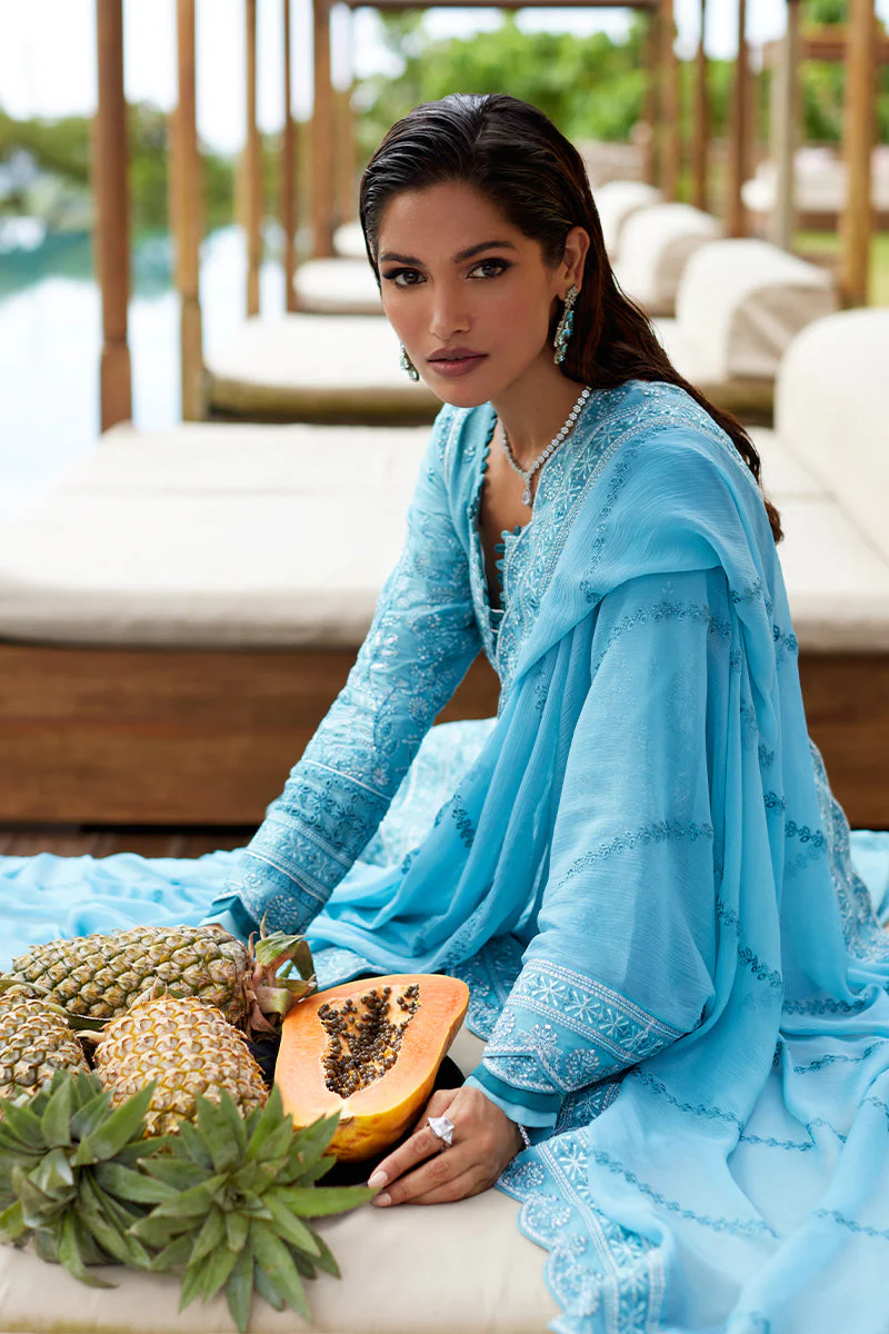 Gulaal Unstitched 3 Piece Luxury Lawn Suit-Dhalia - Image 8