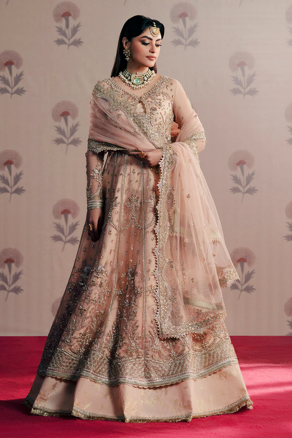 Zarposh Unstitched 3 Piece Formals Collection-Dilara - Image 6