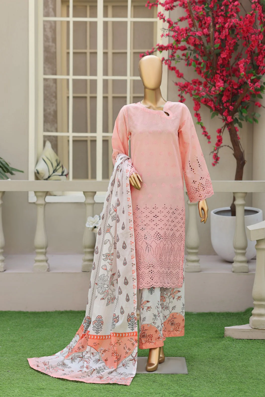 Esra By Dr Haris Unstitched 3 Piece Lawn Suit-ESR-001
