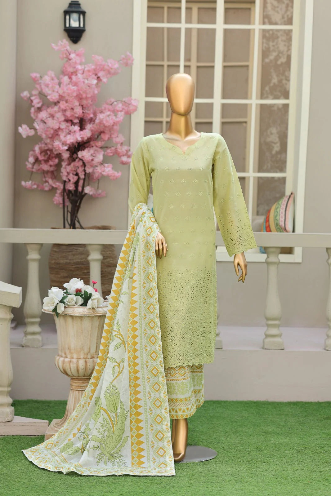 Esra By Dr Haris Unstitched 3 Piece Lawn Suit-ESR-002