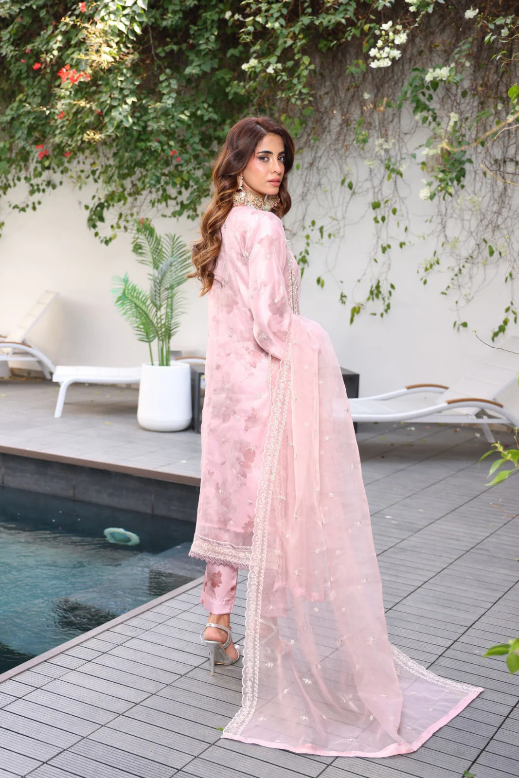 KAHF By Dr Haris Semi Stitched 3 Piece Collection-KAF-001 - Image 2