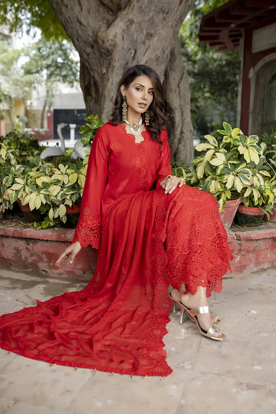 Kamila By Dr Haris Unstitched 3 Piece Viscose Collection-Kam-006 - Image 4